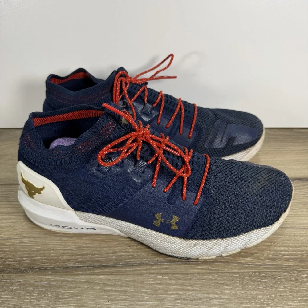 Under Armour - Project Rock 2 NAVY Trainers Mens 11